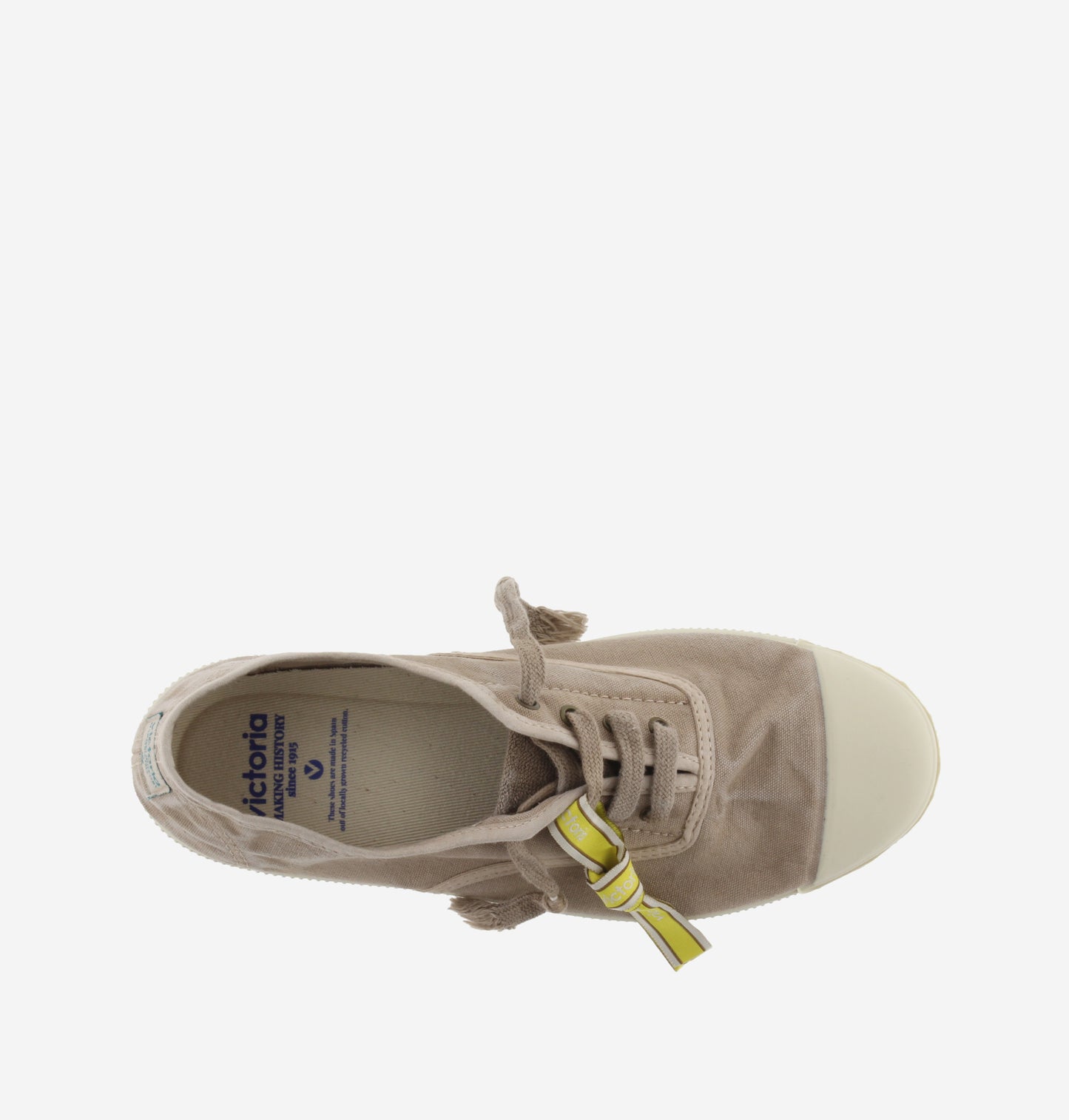 Zapatilla lona envejecida