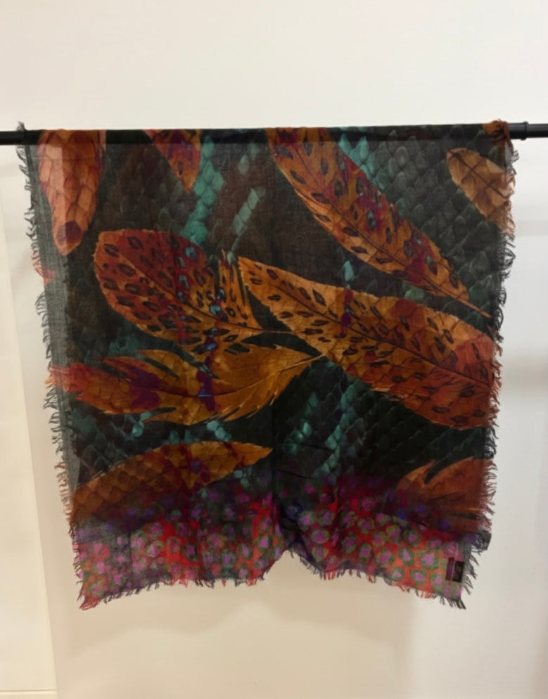 Foulard modal estampado
