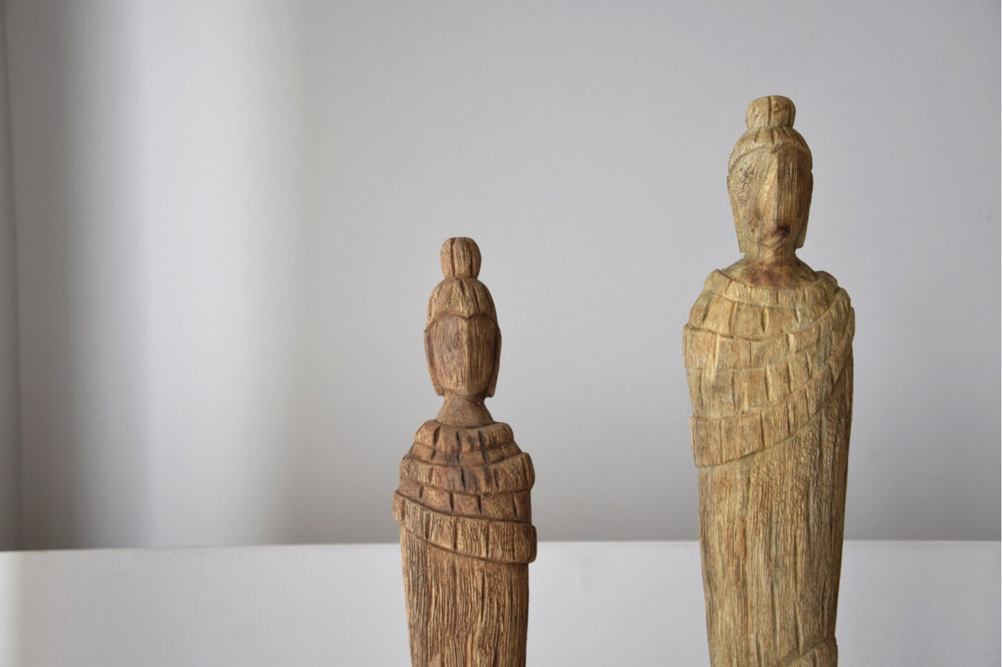 Escultura madera 75 * 11 cms