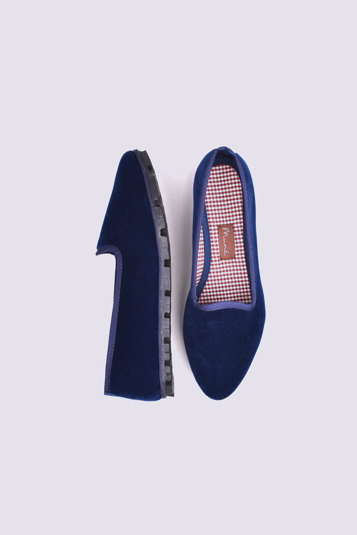 Slipper azul marino