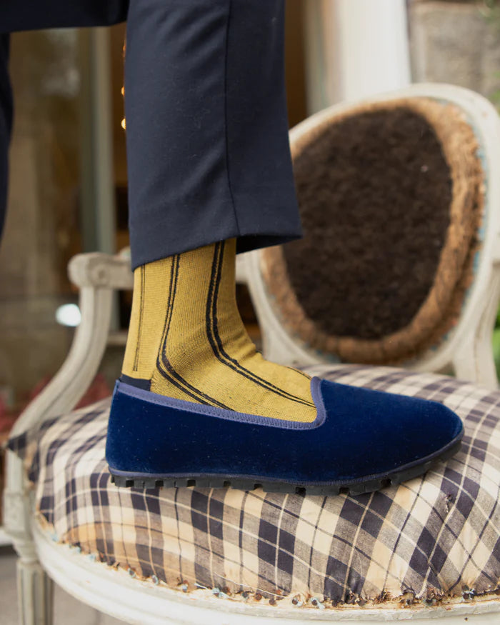 Slipper azul marino