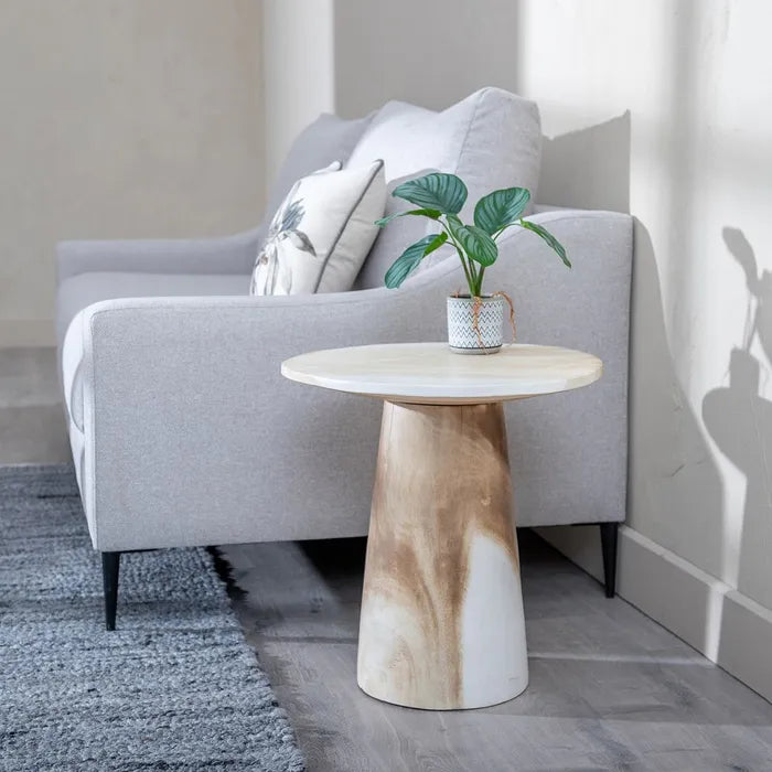 Mesa auxiliar madera