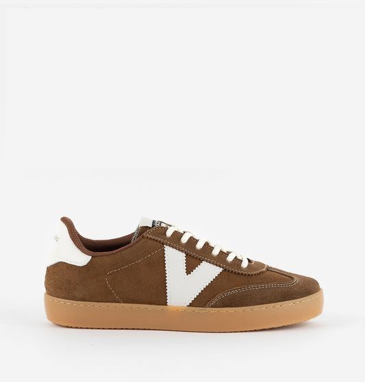 Zapatilla piel