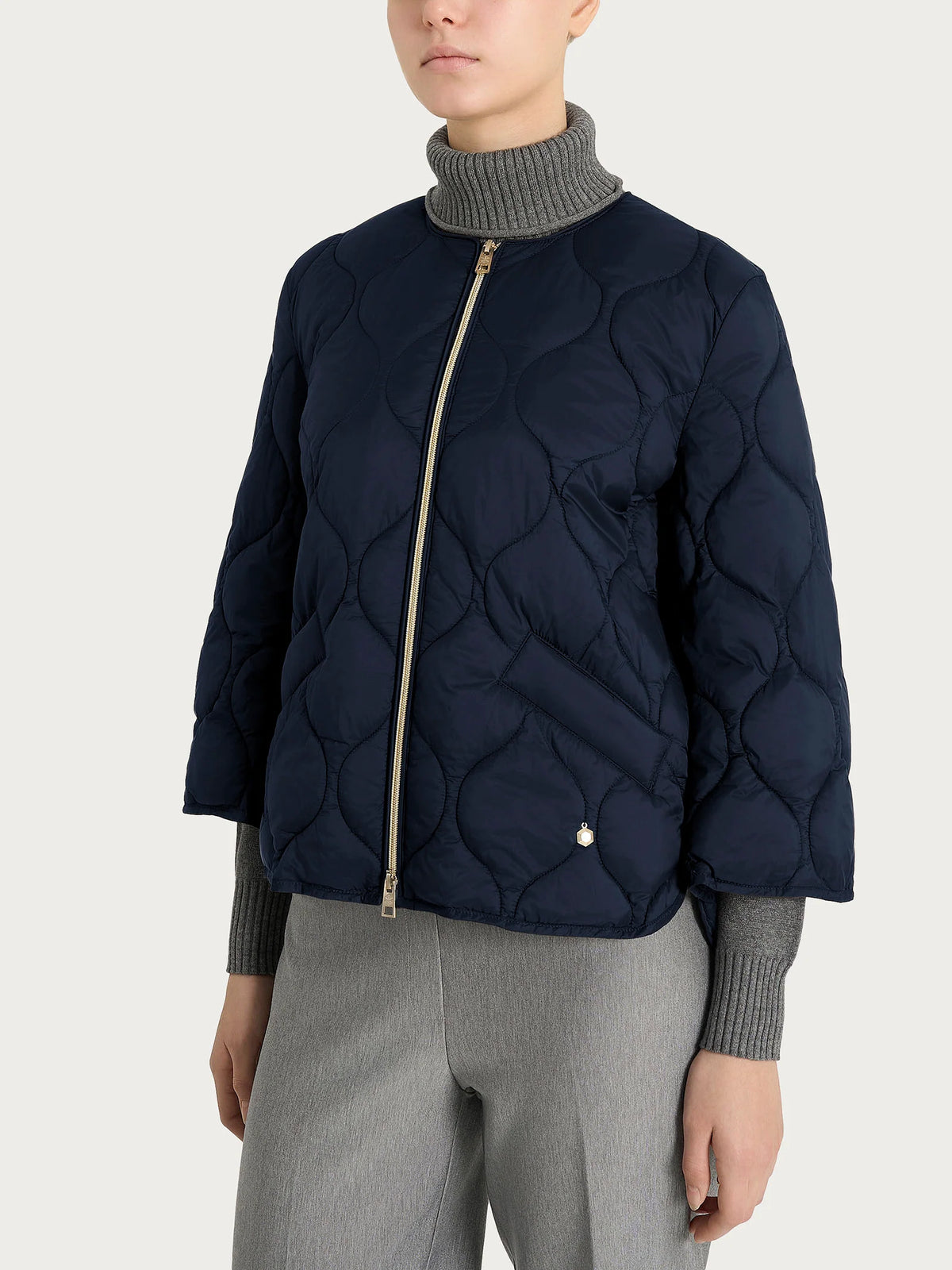 Chaqueta pluma 3/4