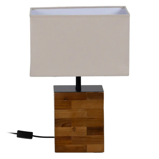 Lámpara madera