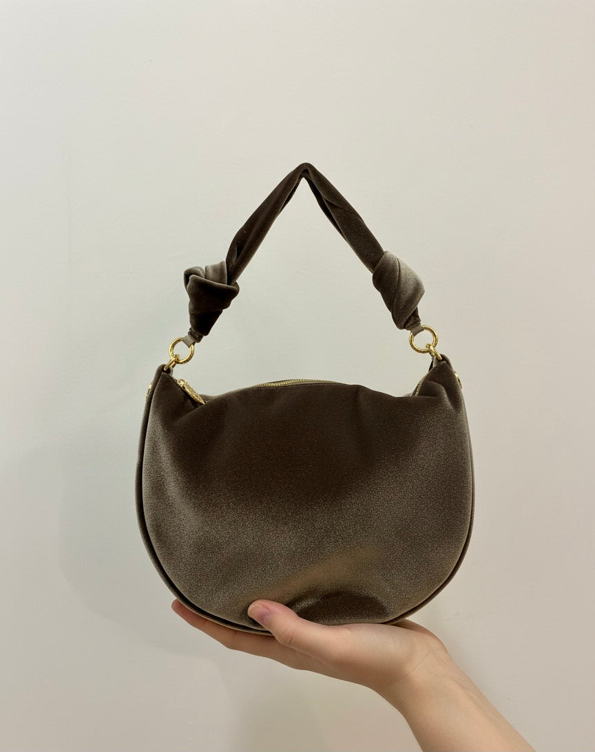 Bolso terciopelo mediano