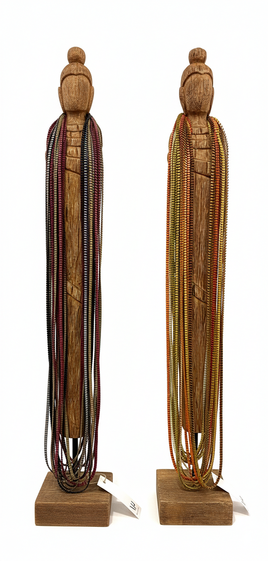 Collar poliester satinado