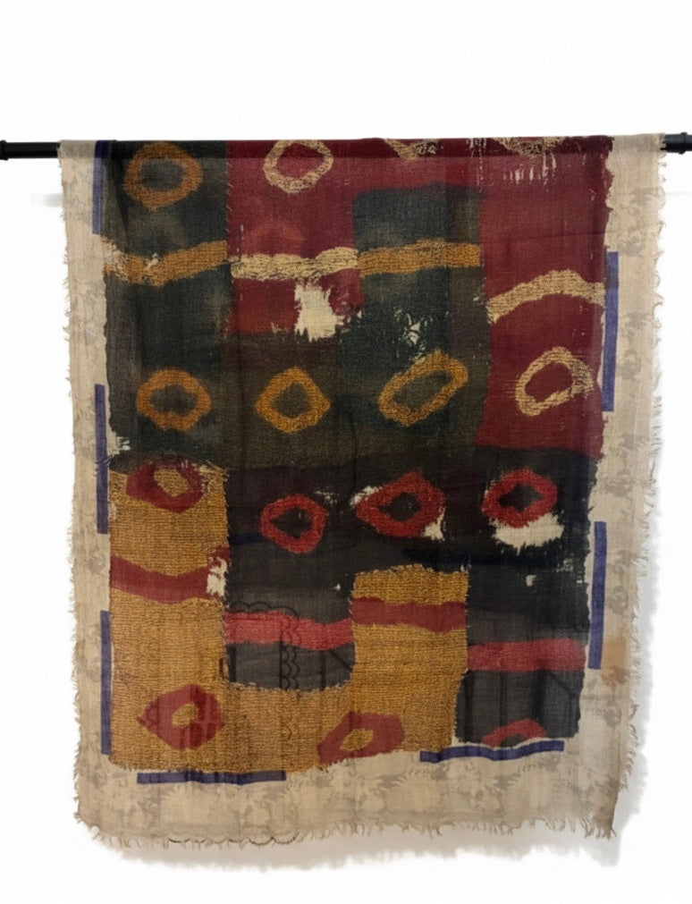 Foulard modal estampado