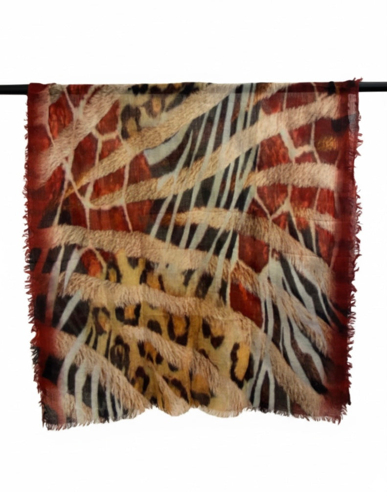 Foulard modal estampado
