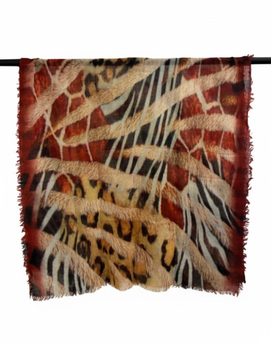Foulard modal estampado