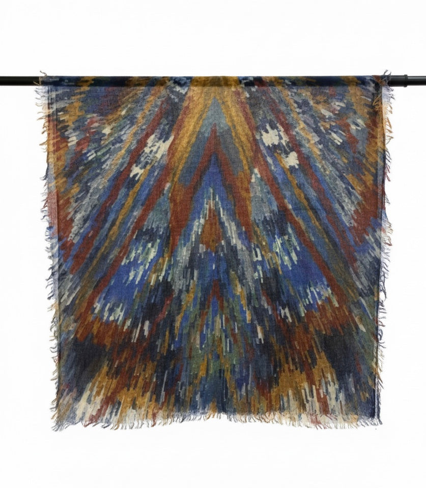 Foulard modal estampado