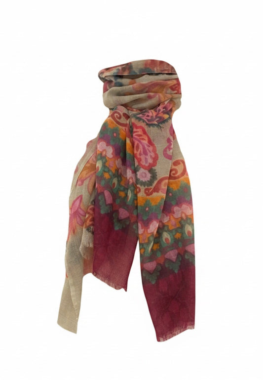 Foulard modal estampado
