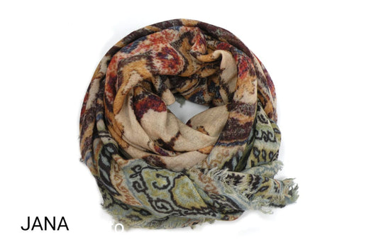 Foulard lana fría y modal