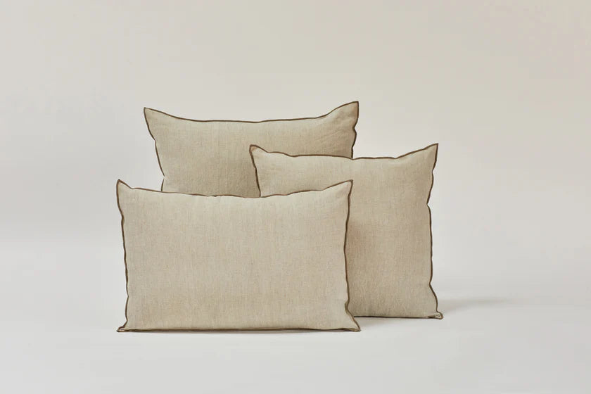 Cojin lino natural